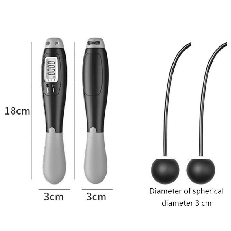 Digital Wireless And Corded Jump Ropes Comes With A Built In Timer And Calorie Counter.