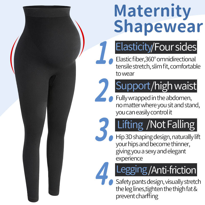 High Waist Belly Support Legging For Pregnant Women.