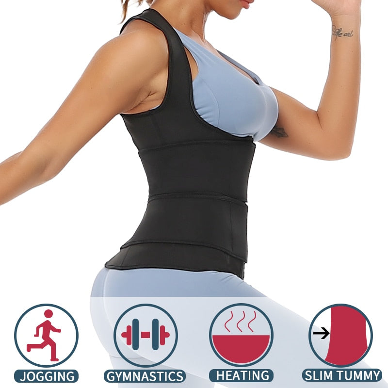 Women Corset Waist Trainer, Workout Body Shaper.