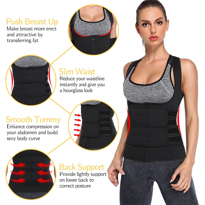 Waist Trainer Corset With Tummy Control Belt.