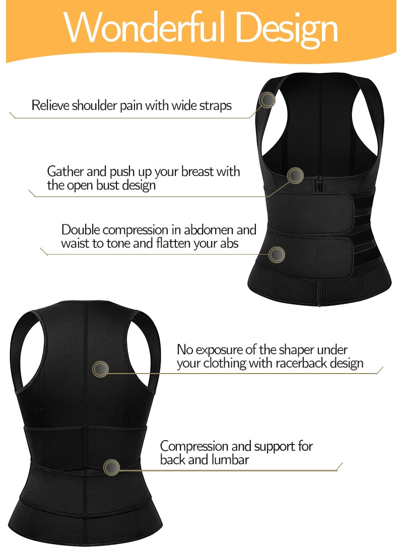 Waist Trainer Corset With Tummy Control Belt.