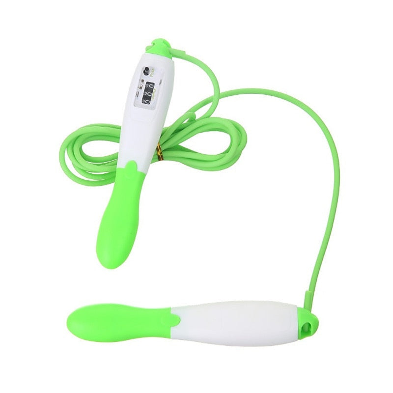 Digital Wireless And Corded Jump Ropes Comes With A Built In Timer And Calorie Counter.