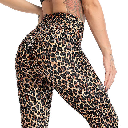 High Waist Leopard And Snake Print Shorts And Leggings.