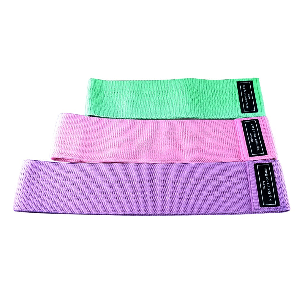 3 Pcs Set Resistance Bands.