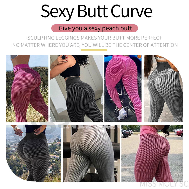 Curvy, High Waist, Thick Fitting Seamless Legging For Workouts.