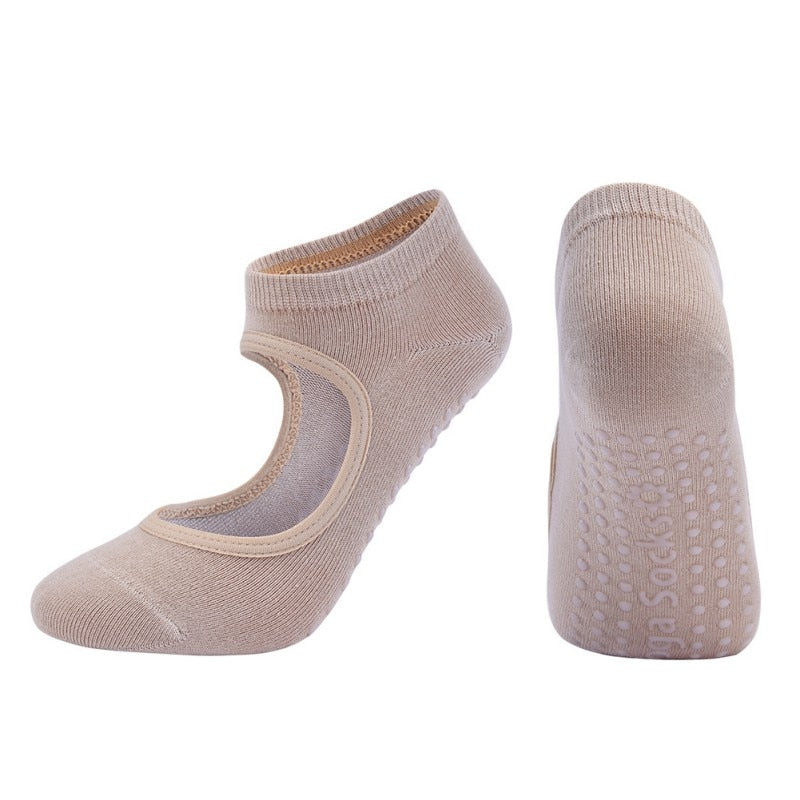 Women Anti-Slip Pilates, Ballet, Dance, Sports And Gym Socks.