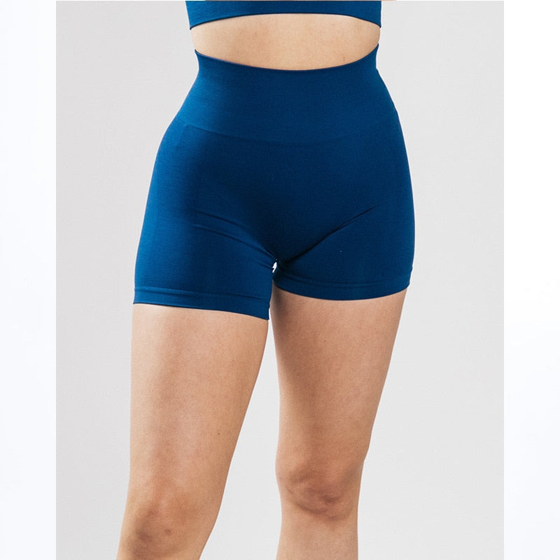 Amplify High Waisted Women Seamless Butt Lifting Leggings And Shorts.