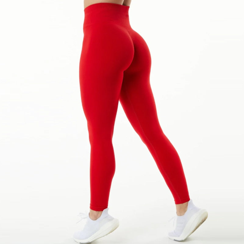 Women Amplify Scrunch Butt, Push Up Booty Legging And Long Sleeve Crop Top.